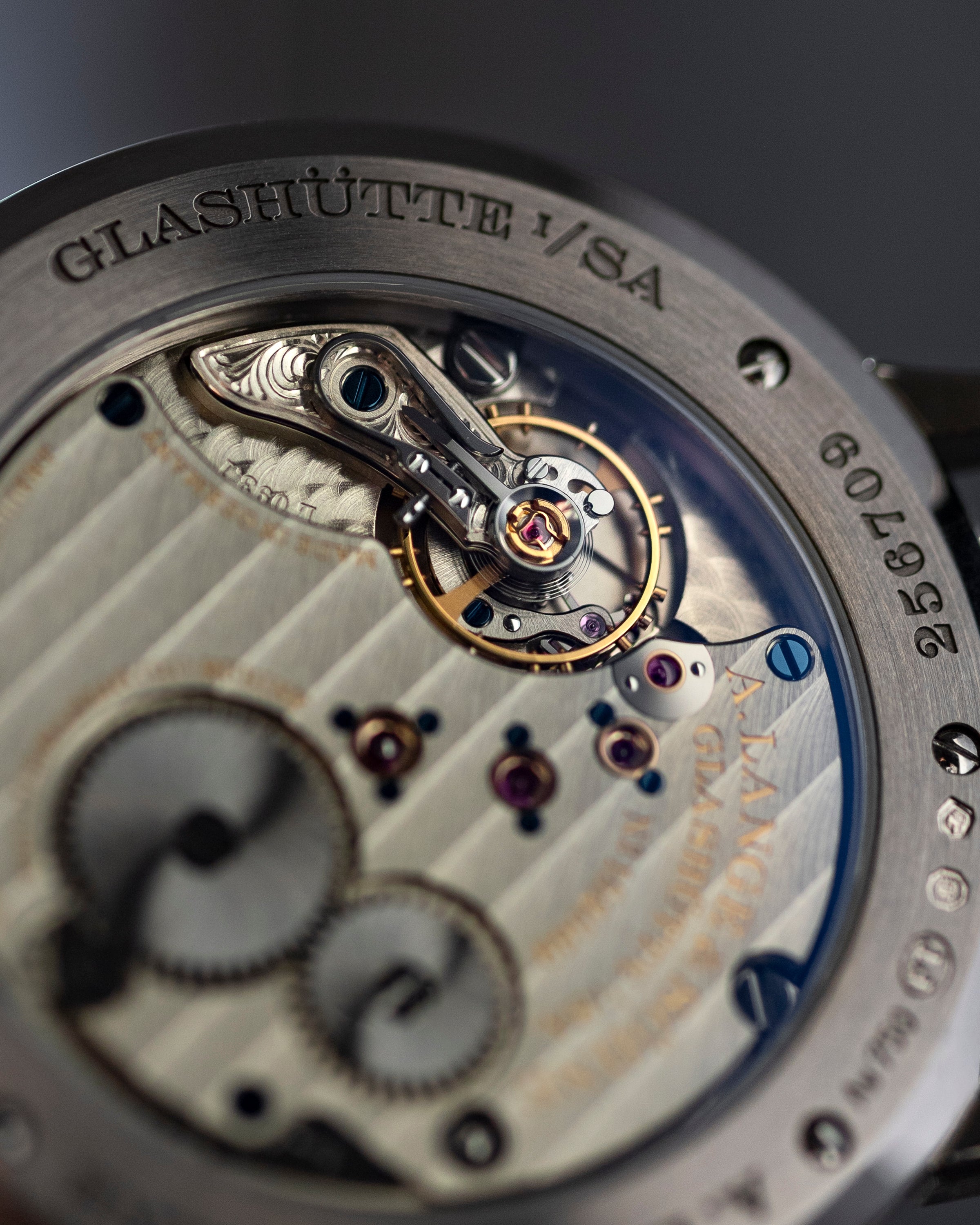 A. Lange & Söhne Saxonia Thin Gold Flux Blue